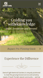 Mobile Screenshot of eternallightmemorialgardens.com